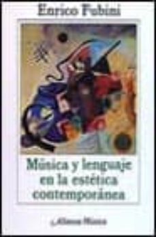 musica y lenguaje en la estetica contemporanea-enrico fubini-9788420685670