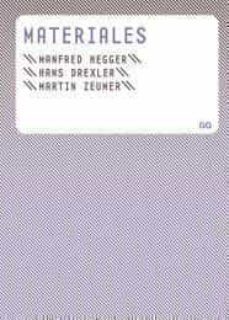 materiales-hans drexler-manfred hegger-9788425223570