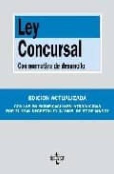 ley concursal con normativa de desarrollo-9788430948970