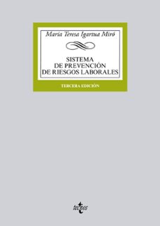 sistema de prevencion de riesgos laborales (3ª ed.)-maria teresa igartua miro-9788430966370