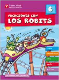 vacaciones con los robits 6º primaria + solucionario-9788431697570