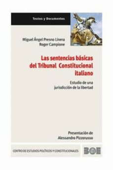 sentencias basicas del tribunal constitucional italiano: estudio de una jurisdiccion de la libertad-9788434019270