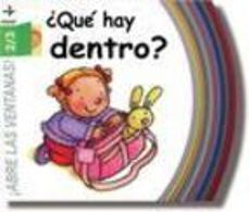 ¿que hay dentro?-emanuela bussolati-9788441406070