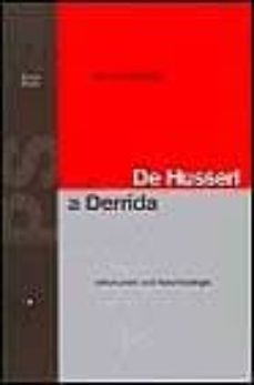 de husserl a derrida introduccion a la fenomenologia-9788449303470