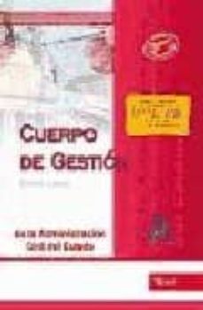 cuerpo de gestion de la administracion civil del estado: test. tu rno libre-9788467623970