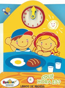 ¿que hora es? (libros de madera)-9788467707670
