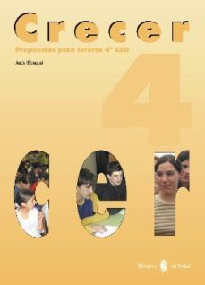 crecer. 4: propuestas para tutoria 4º eso-9788476284070