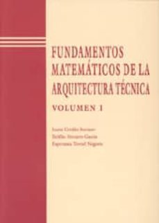 fundamentos matematicos de la arquitectura tecnica-9788477219170