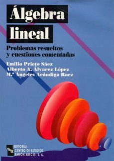 algebra lineal, problemas resueltos y cuestiones comentadas-9788480044370