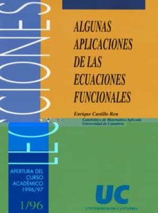 algunas aplicaciones de las ecuaciones funcionales-enrique castillo ron-9788481021370