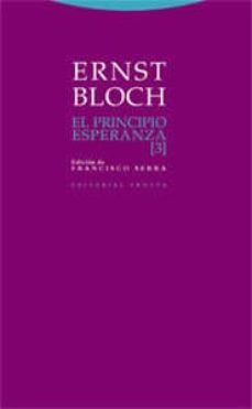 el principio esperanza (t.3)-9788481647570