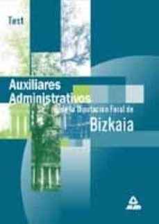 test auxiliar de la diputacion foral de bizkaia-9788483119570