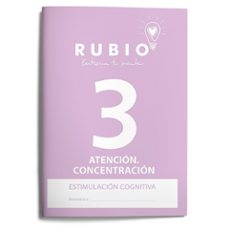 rubio entrena tu mente 3: atencion. concentracion-9788489773370