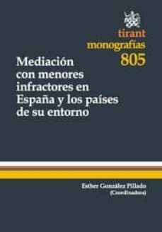 mediacion con menores infractores en españa y los paises de su en torno-9788490047170