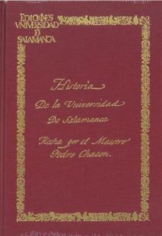 historia de la universidad de salamanca-pedro chacon-9788490127070