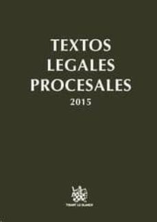 pack textos legales procesales 2015-9788490865170