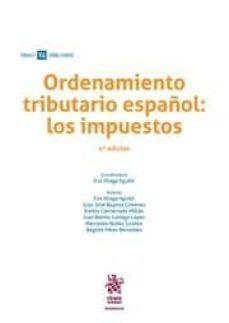 ordenamiento tributario español los impuestos-9788491436270