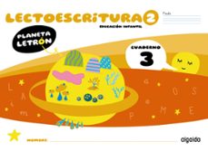 planeta letron lectoescritura nivel 2 cuaderno 3 pauta  4 años-9788491899570