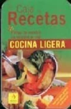 cocina ligera (la caja de recetas)-9788496107670