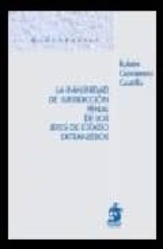 inmunidad de jurisdiccion penal de los jefes de estado extranjero s-ruben carnenero castilla-9788496717770