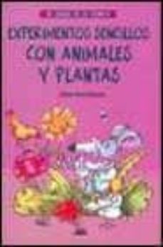 experimentos sencillos con animales y plantas-glen vecchione-9788497540070