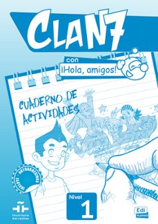 clan 7 con ¡hola, amigos! cuaderno ejercicios-9788498485370