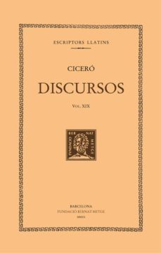 discursos, vol. xix-marc tul·li cicero-9788498593570