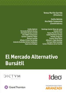 mercado alternativo bursatil-emilio beltran sanchez-9788499031170