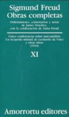 obras completas (vol.xi):cinco conferencias sobre psicoanalisis; recuerdo infantil de leonardo da vinci y otras obras (1910)-9789505185870