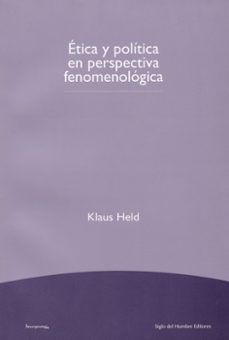 etica y politica en perspectiva fenomenologica (ebook)-klaus held-9789586652070