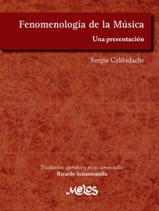 fenomenologia de la musica (ebook)-sergiu celibidache-9789876115070