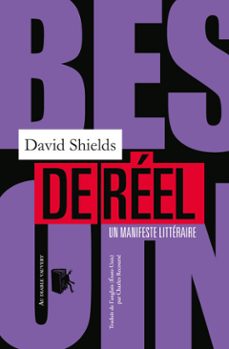besoin de reel (ebook)-david shields-9791030700770