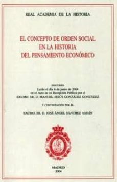 el concepto de orden social en la historia del pensamiento econom ico-2910010089880