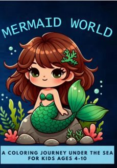 mermaid world: coloring journey under the sea (ebook)-3410007014080
