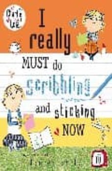 i really must do scribbling and sticking now-lauren child-9780141501680