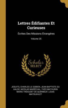 lettres edifiantes et curieuses-9780270588880
