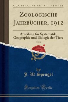 zoologische jahrbucher, 1912, vol. 32-9780282286880