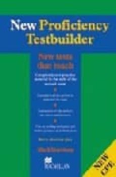 new proficiency: testbuilder (with answers)-mark harrison-9780333954980