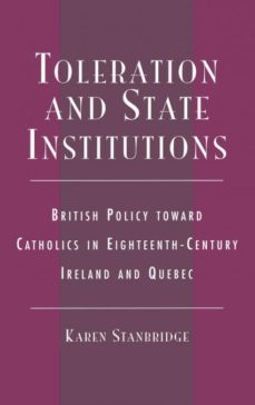 toleration and state institutions-9780739105580