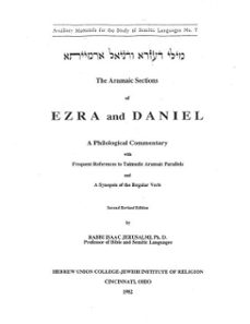 the aramaic sections of ezra and daniel (ebook)-isaac jerusalmi-9780878201280