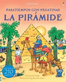 pasatiempos con pegatinas la piramide-susannah leigh-9781409594680
