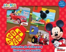 la casa mickey mouse, caja con llavero libro para leer-9781503707580