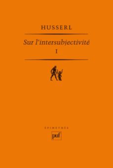 sur l intersubjectivite (t. i)-9782130511380