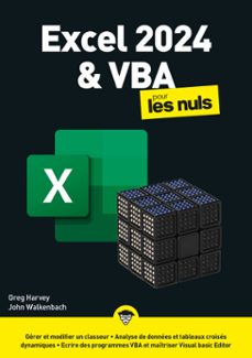 excel 2024 &amp; vba pour les nuls (ebook)-greg harvey-john walkenbach-9782412105580