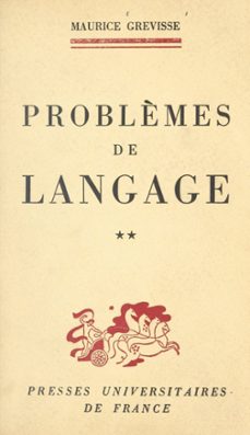 problèmes de langage (2) (ebook)-maurice grevisse-9782705943080