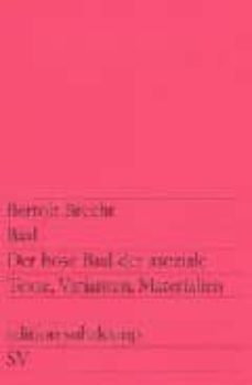 baal. der bise baal der asoziale texte, varianten, materiali-9783518102480