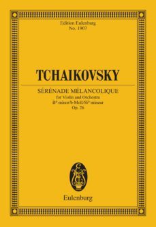 serenade melancolique bb minor (ebook)-pyotr ilyich tchaikovsky-9783795799380
