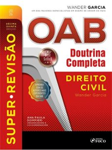 super-reviso oab doutrina completa : 3. direito civil - 15. ed. - 2026. (ebook)-wander garcia-9786561208680