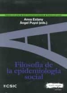 filosofia de la epidemiologia social-9788400101480
