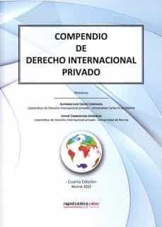 compendio de derecho internacional privado-9788409392780